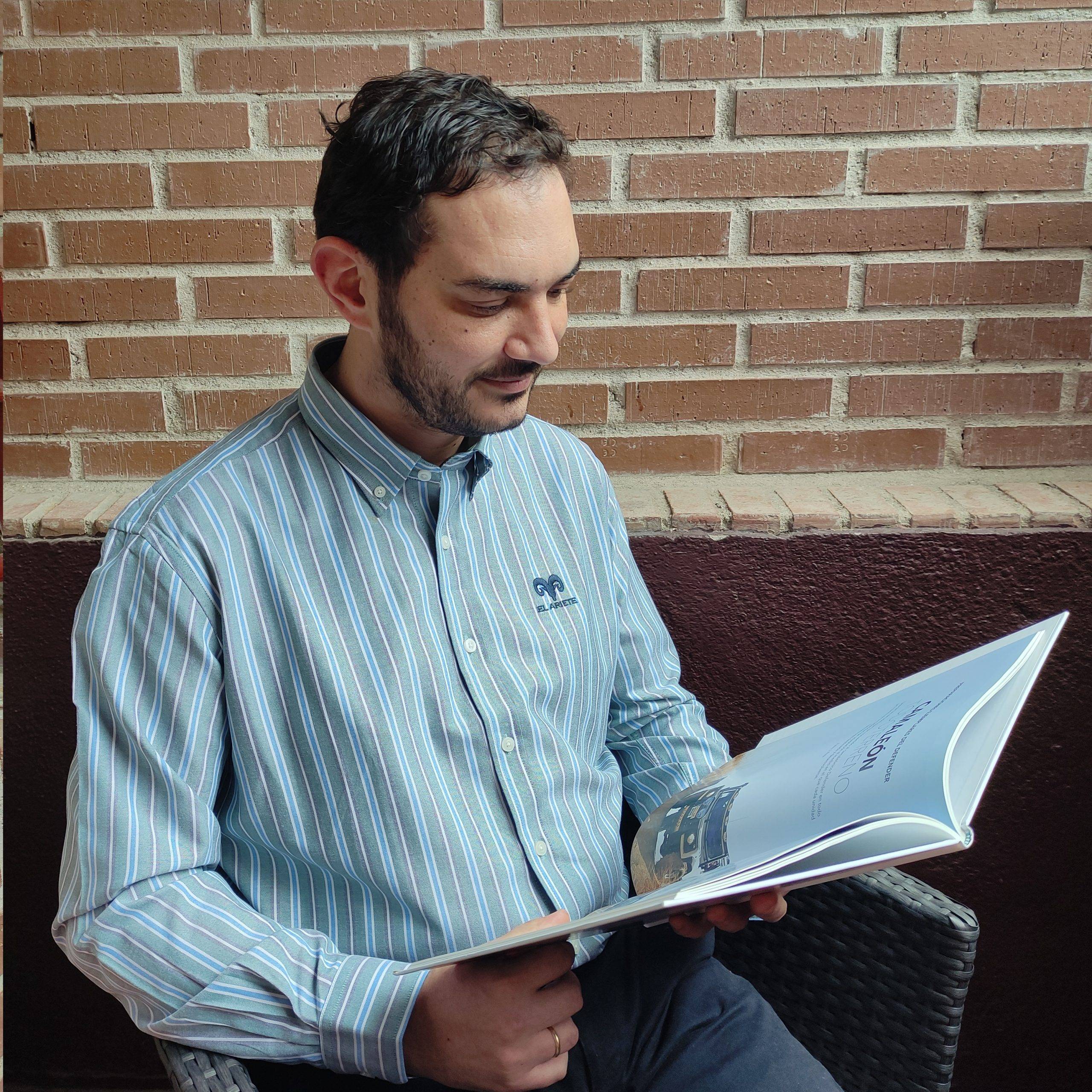 Camisa hombre rayas Verde