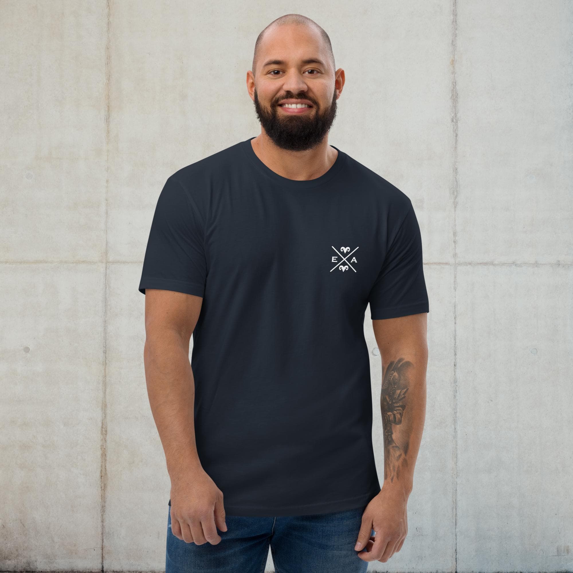 Camiseta algodón orgánico marino "ADN"