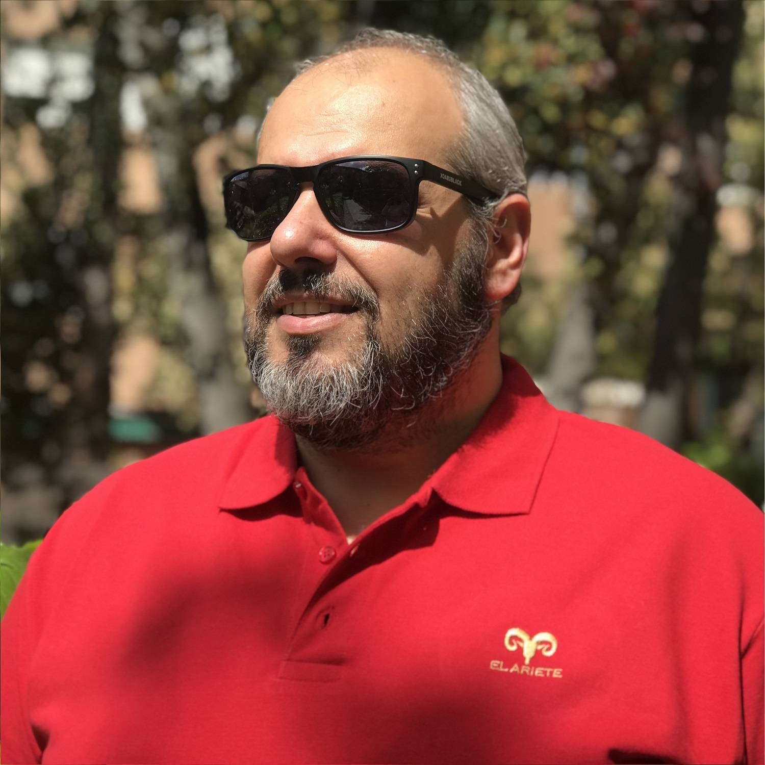 Polo clásico rojo "El Ariete"